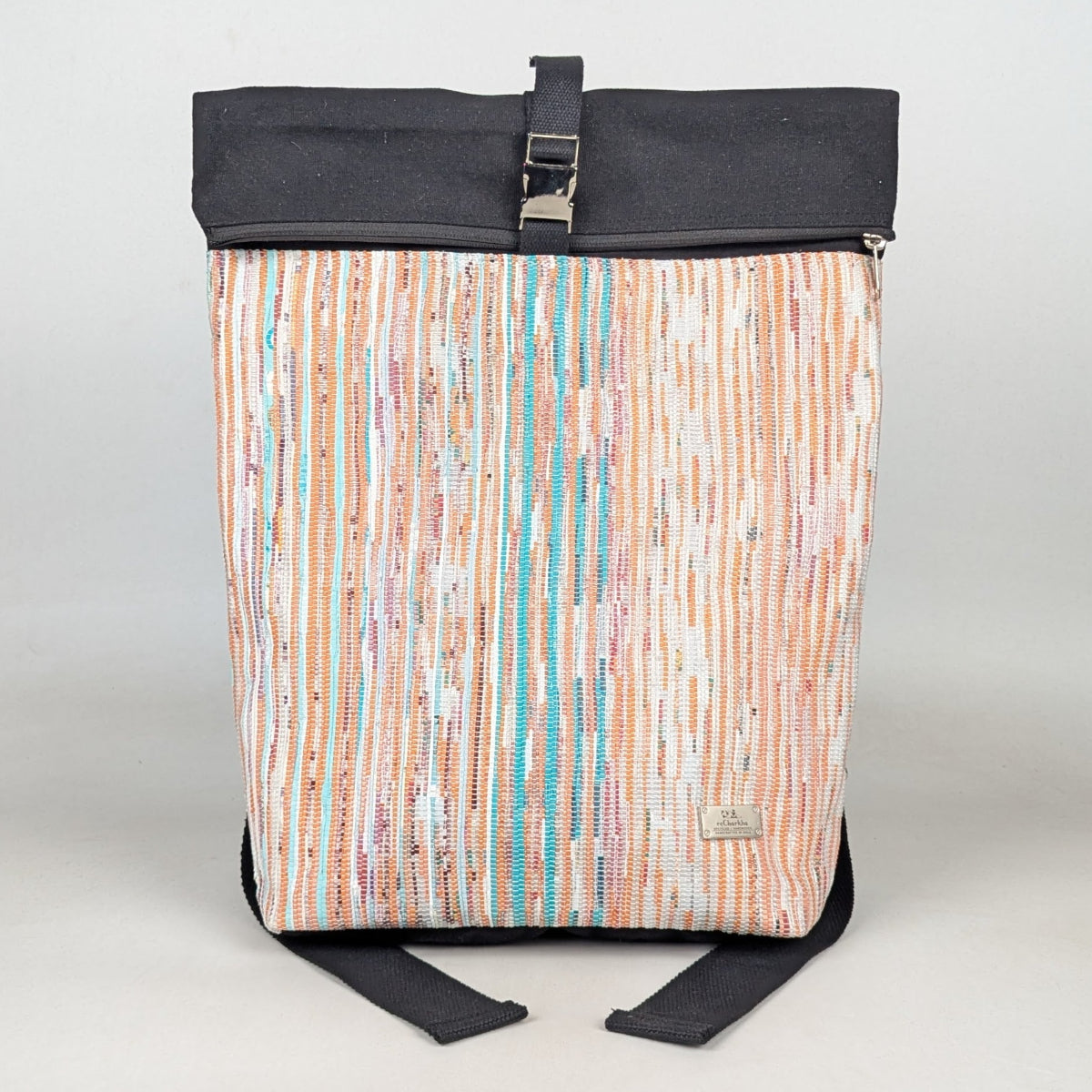 Upcycled Handcrafted Spartan Backpack (SBP0326-002) PS_W