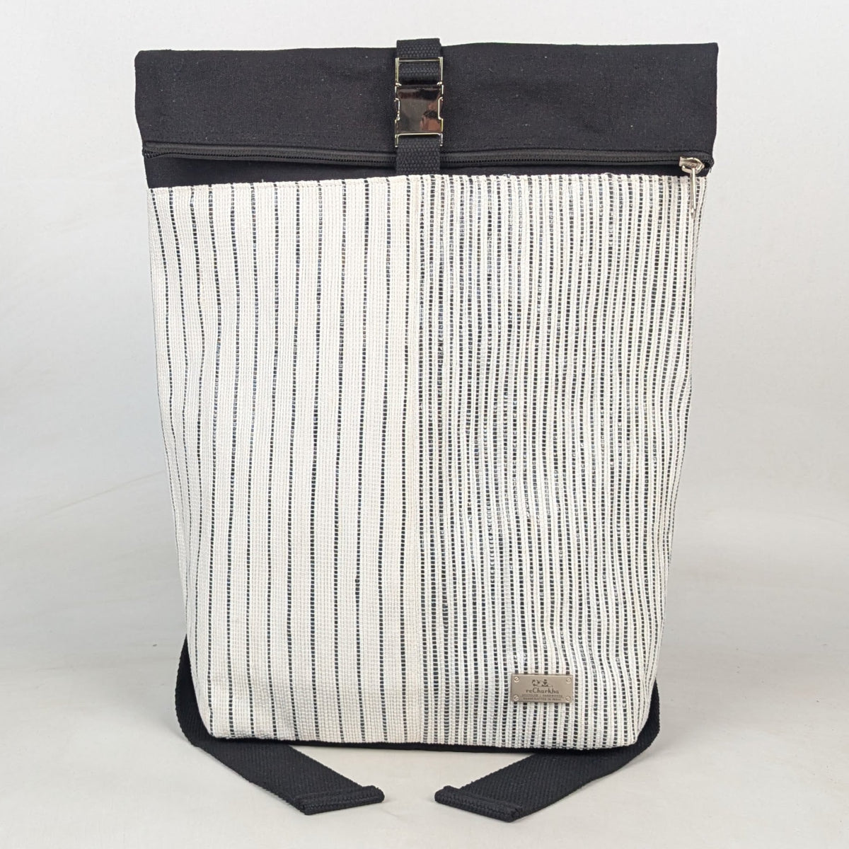 Upcycled Handcrafted Spartan Backpack (SBP0526-004) PS_W