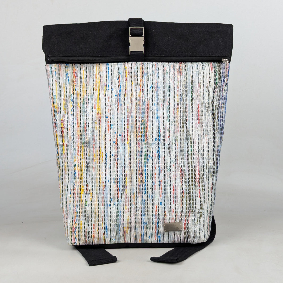 Upcycled Handcrafted Spartan Backpack (SBP0526-014) PS_W