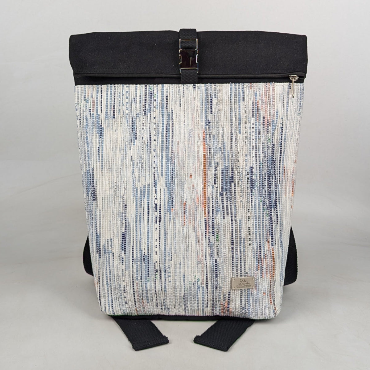 Upcycled Handcrafted Spartan Backpack (SBP0626-006) PS_W