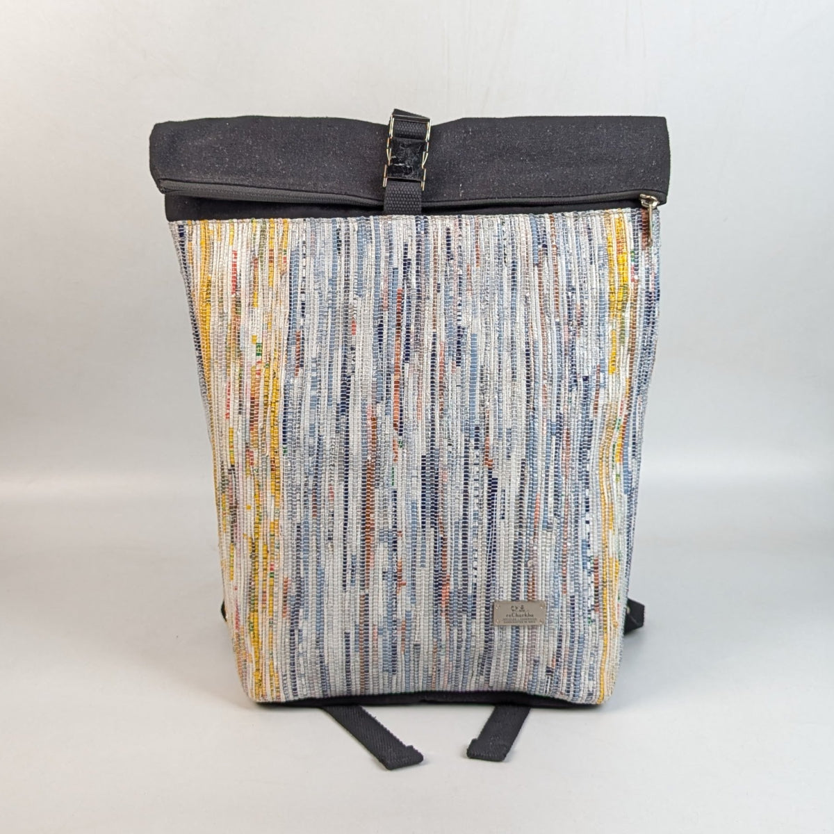 Upcycled Handcrafted Spartan Laptop Backpack (SLBP1026-004)