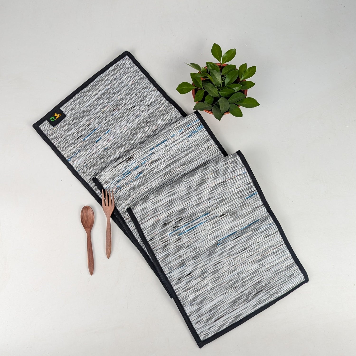 Upcycled Handcrafted Table Runner (TR0525-001) PS_W