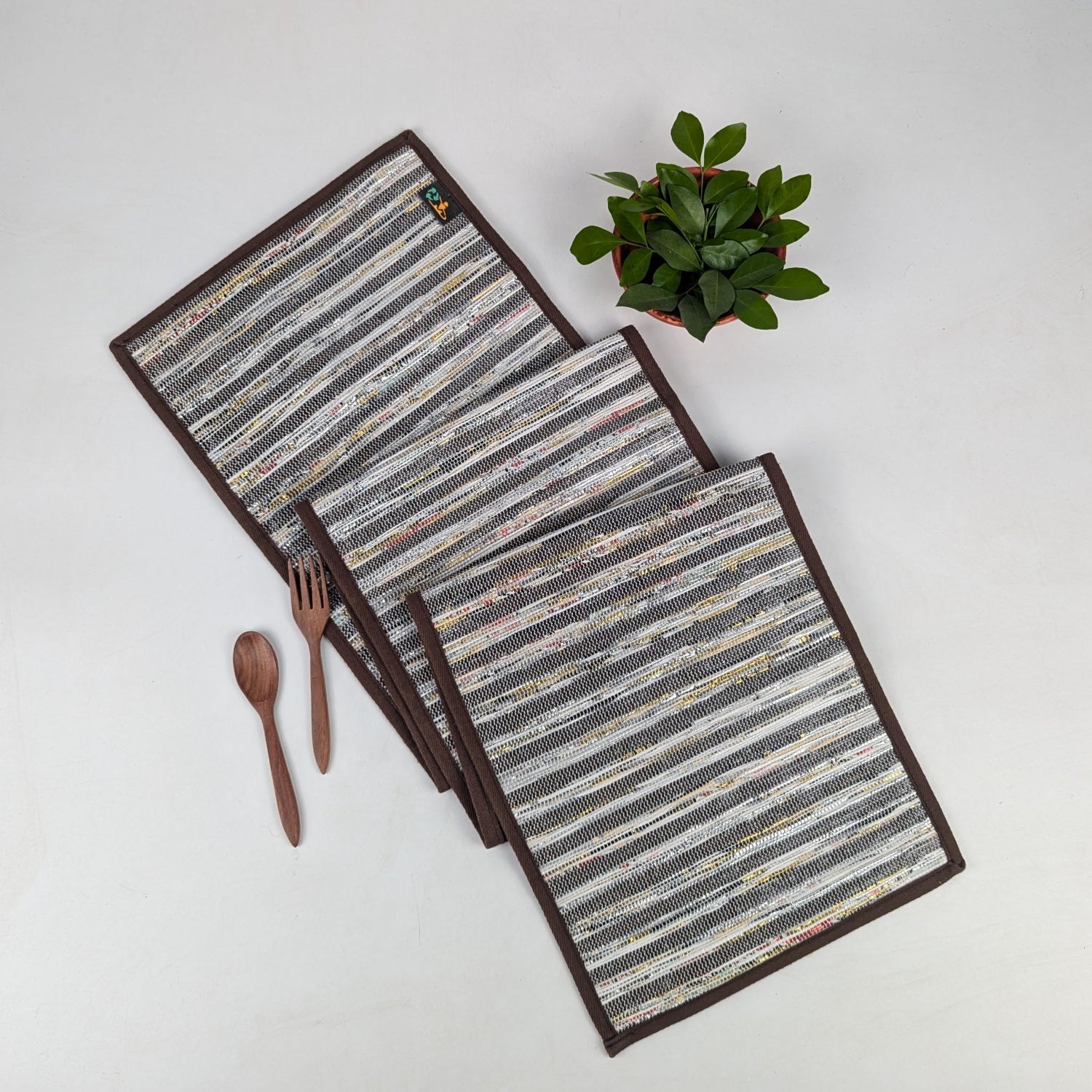 Upcycled Handcrafted Table Runner (TR0525-003) PS_W