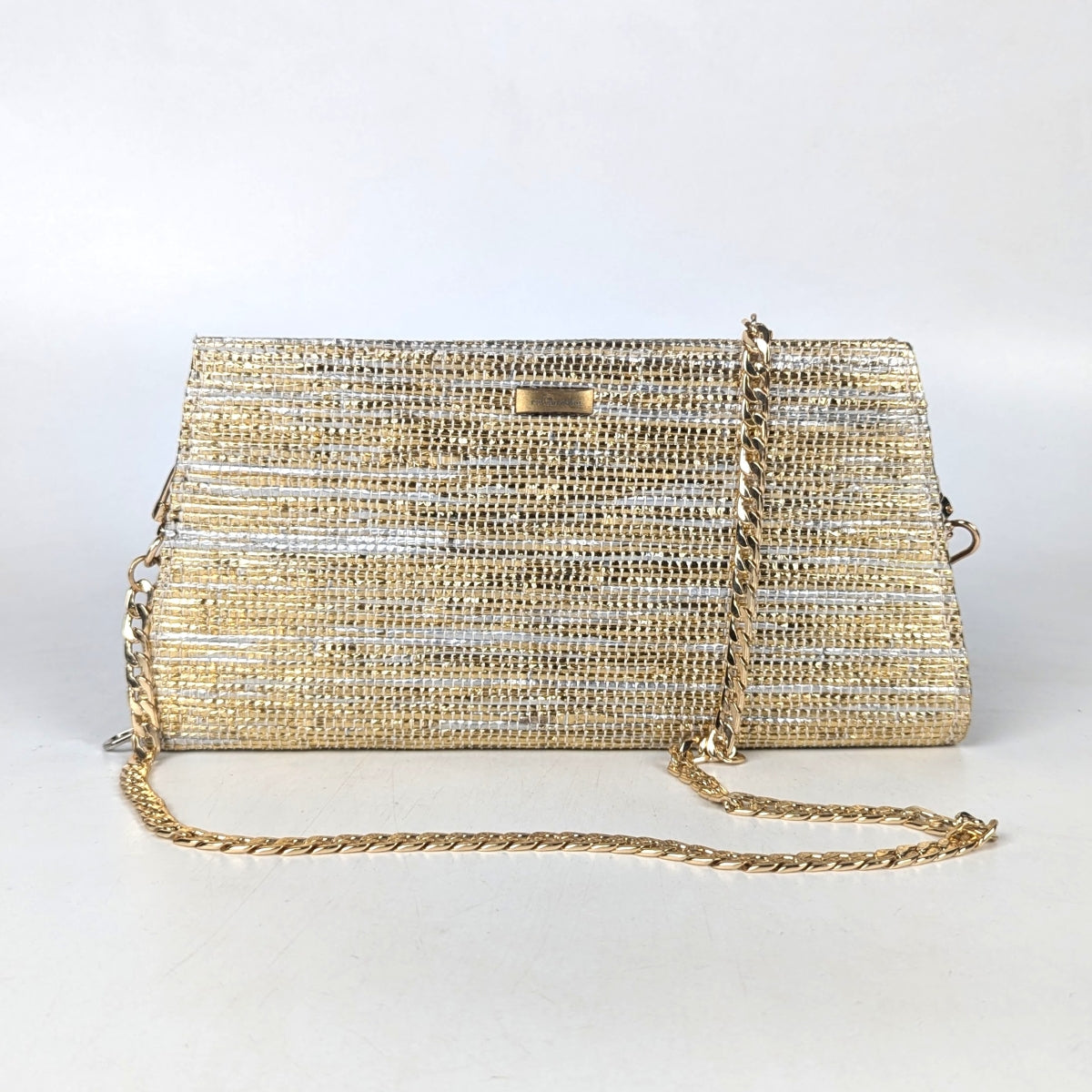 Upcycled Handcrafted Trapeze Clutch (TC0825-002) PS_W