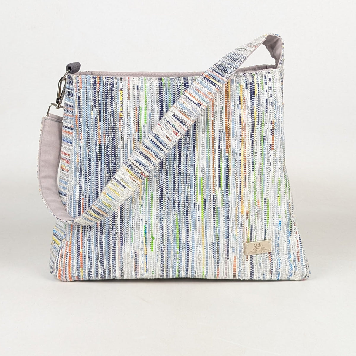 Upcycled Handcrafted Trapeze Tote (TT0426-003) PS_W