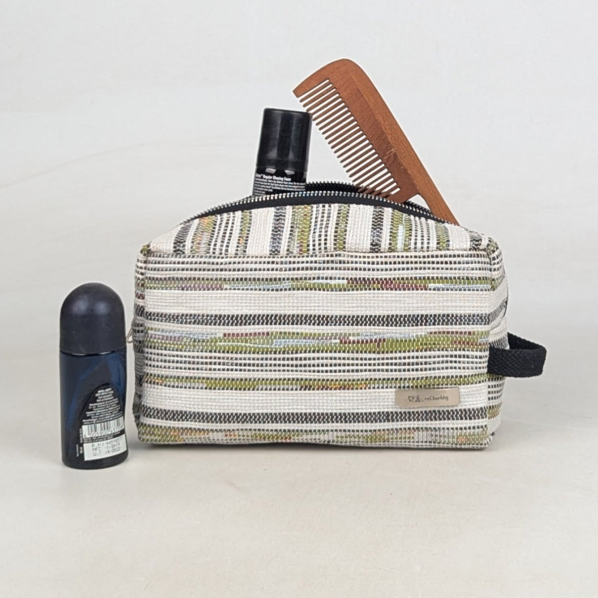 Upcycled Handcrafted Travel Pouch (TK0726-001)