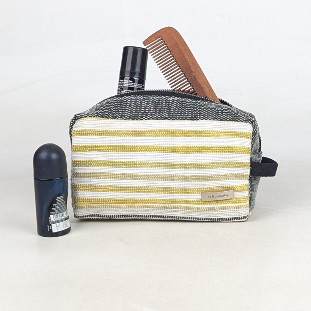 Upcycled Handcrafted Travel Pouch (TK0726-005)