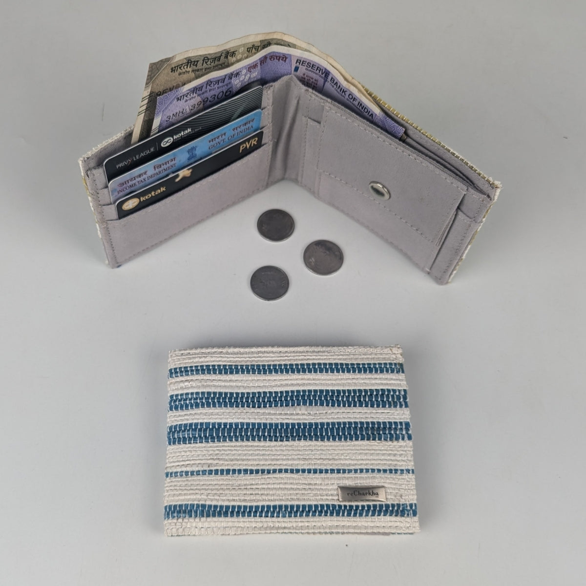 Upcycled Handcrafted Wallet (W0525-007) PS_W