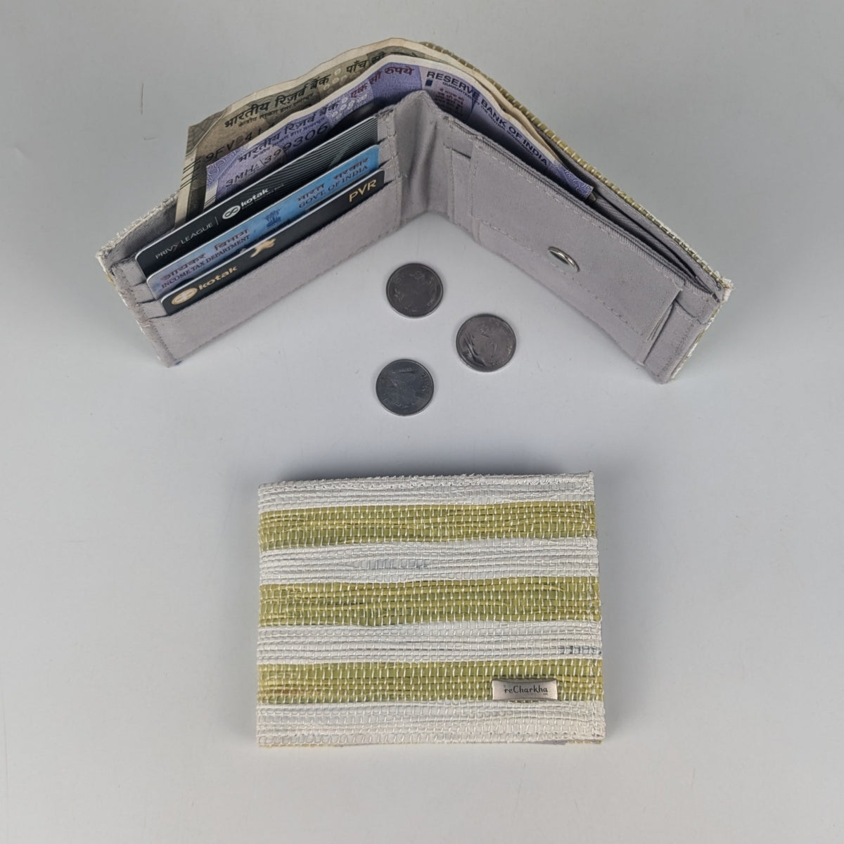 Upcycled Handcrafted Wallet (W0525-010) PS_W