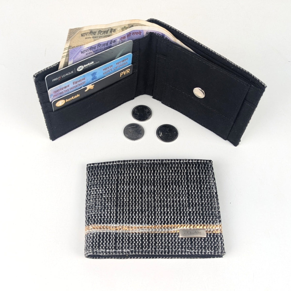 Upcycled Handcrafted Wallet (W0525-019) PS_W