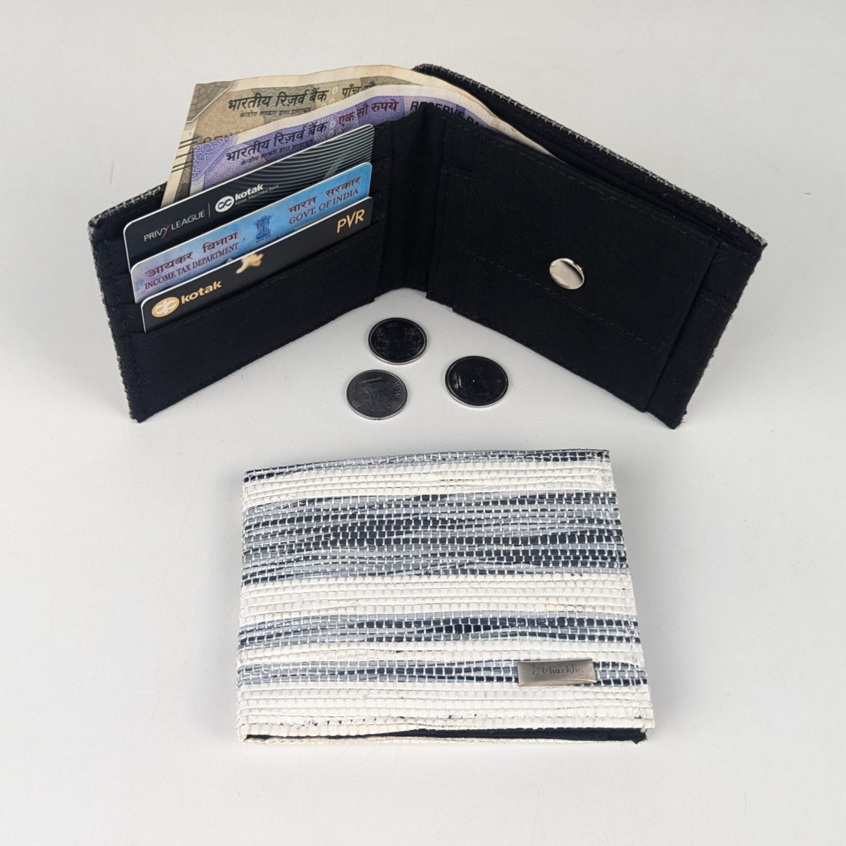 Upcycled Handcrafted Wallet (W0525-030) PS_W