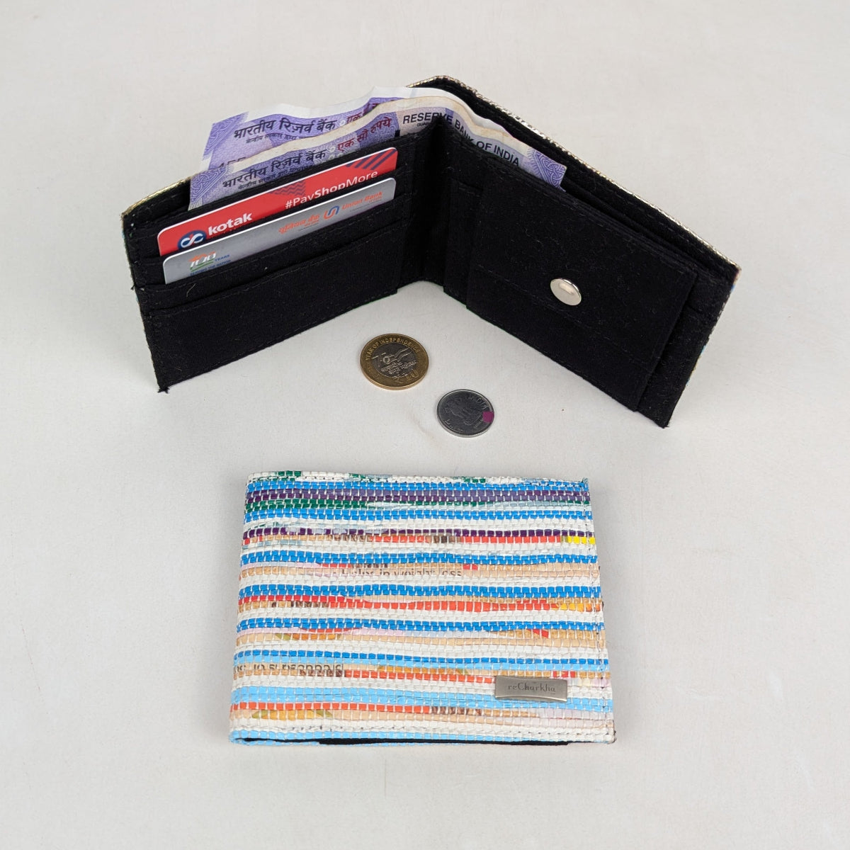 Upcycled Handcrafted Wallet (W0726-001)