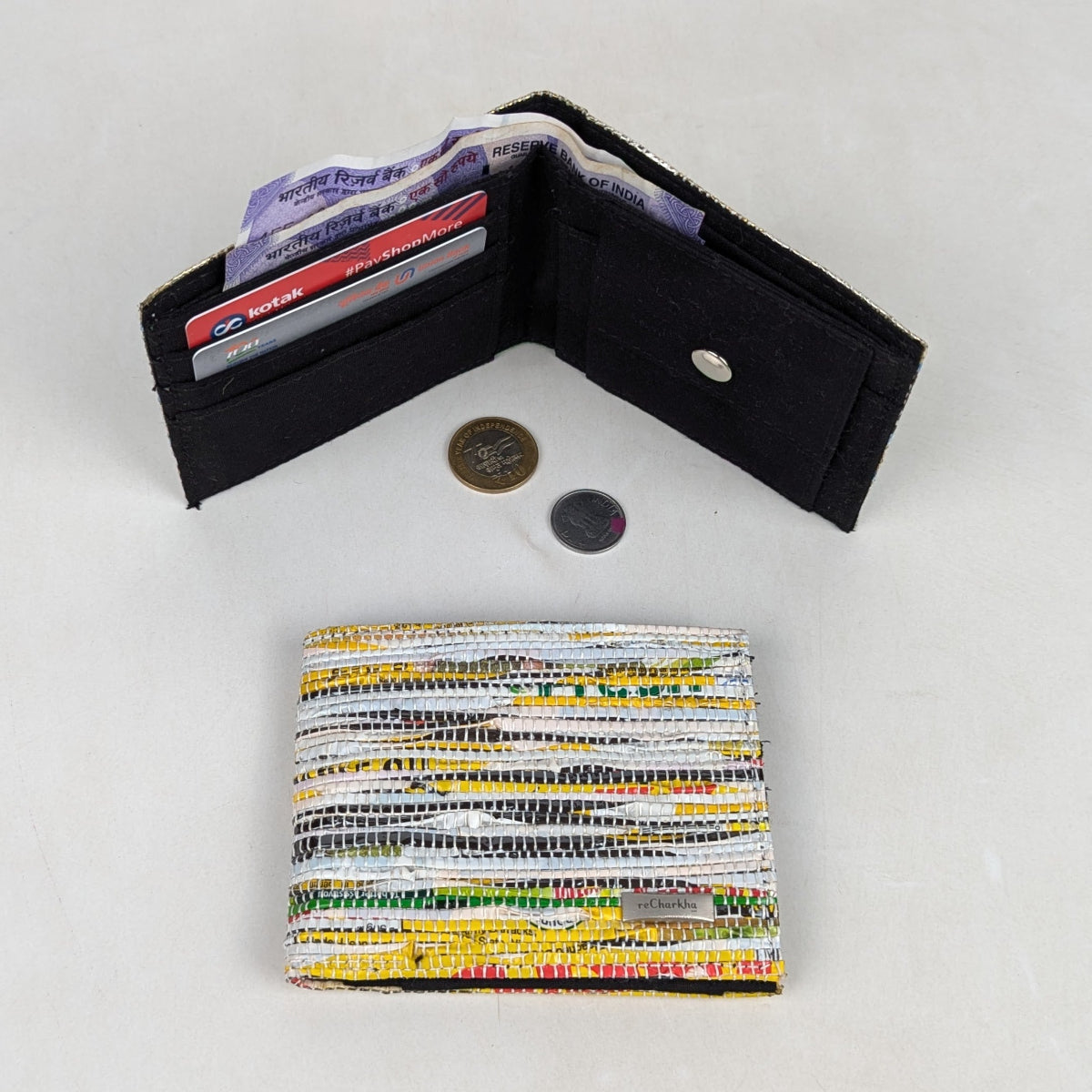 Upcycled Handcrafted Wallet (W0726-005)