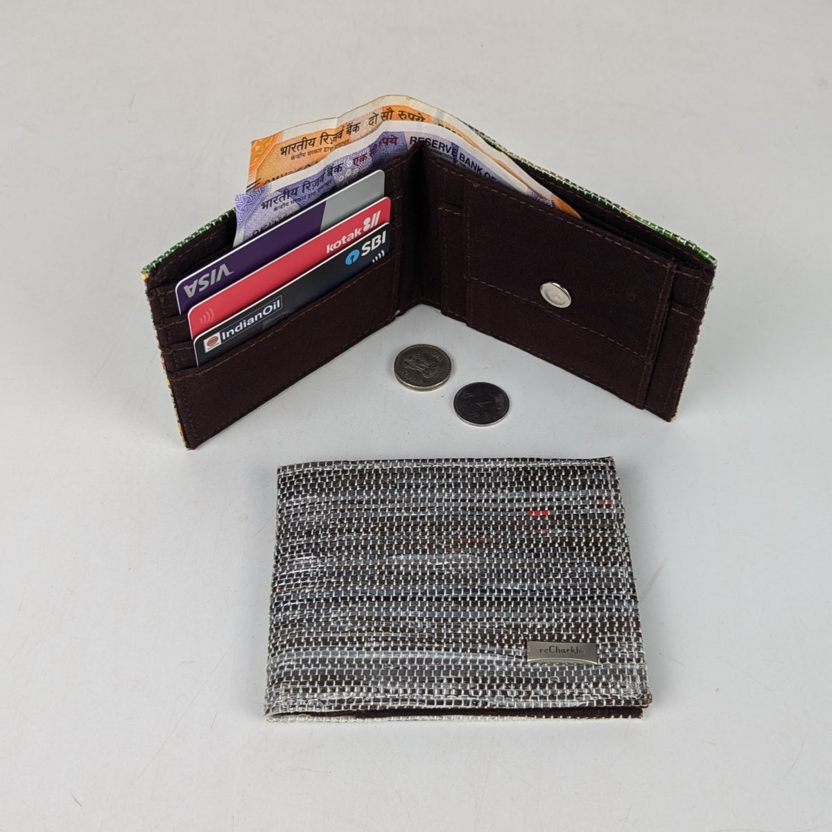 Upcycled Handcrafted Wallet (W0825-011) PS_W
