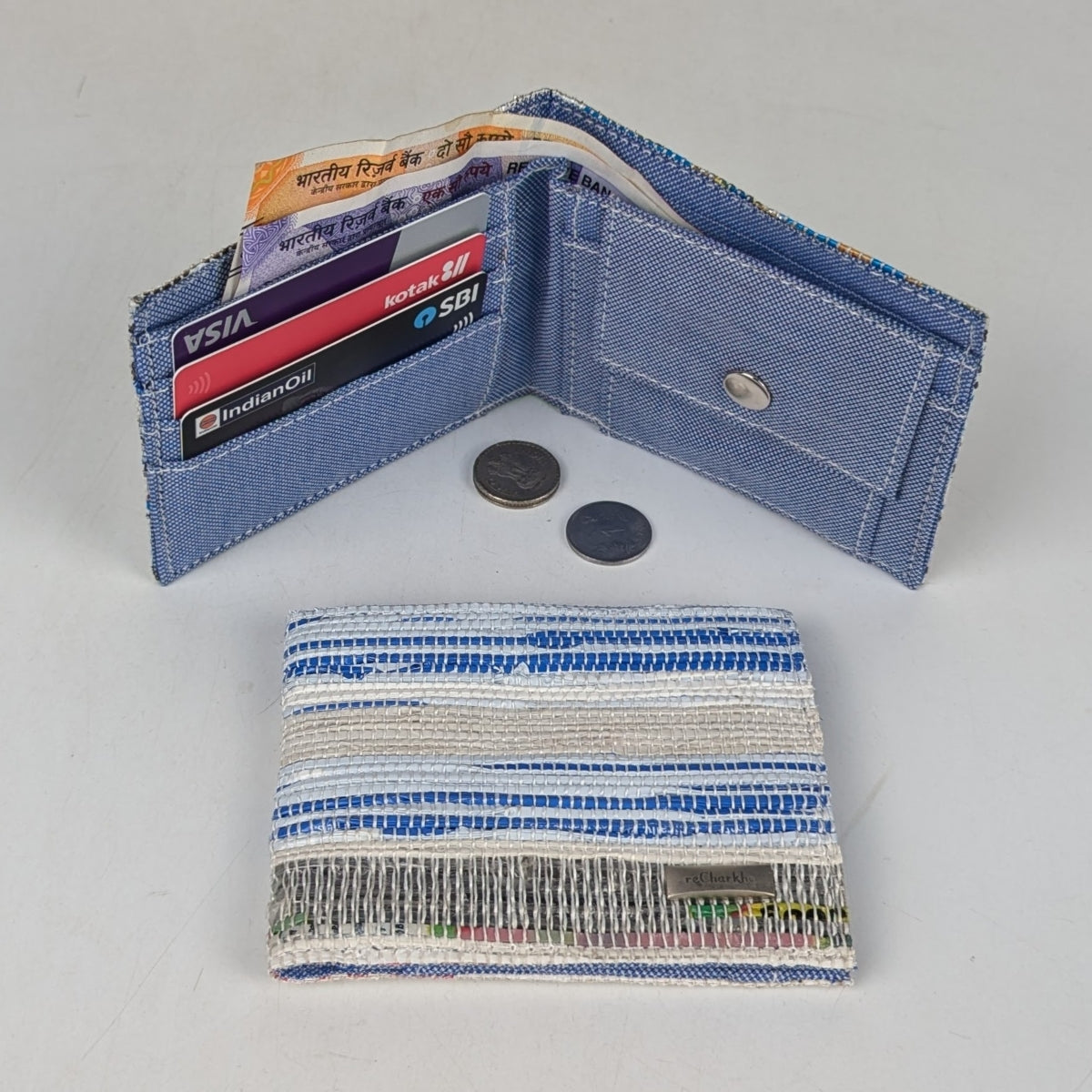 Upcycled Handcrafted Wallet (W0825-020) PS_W