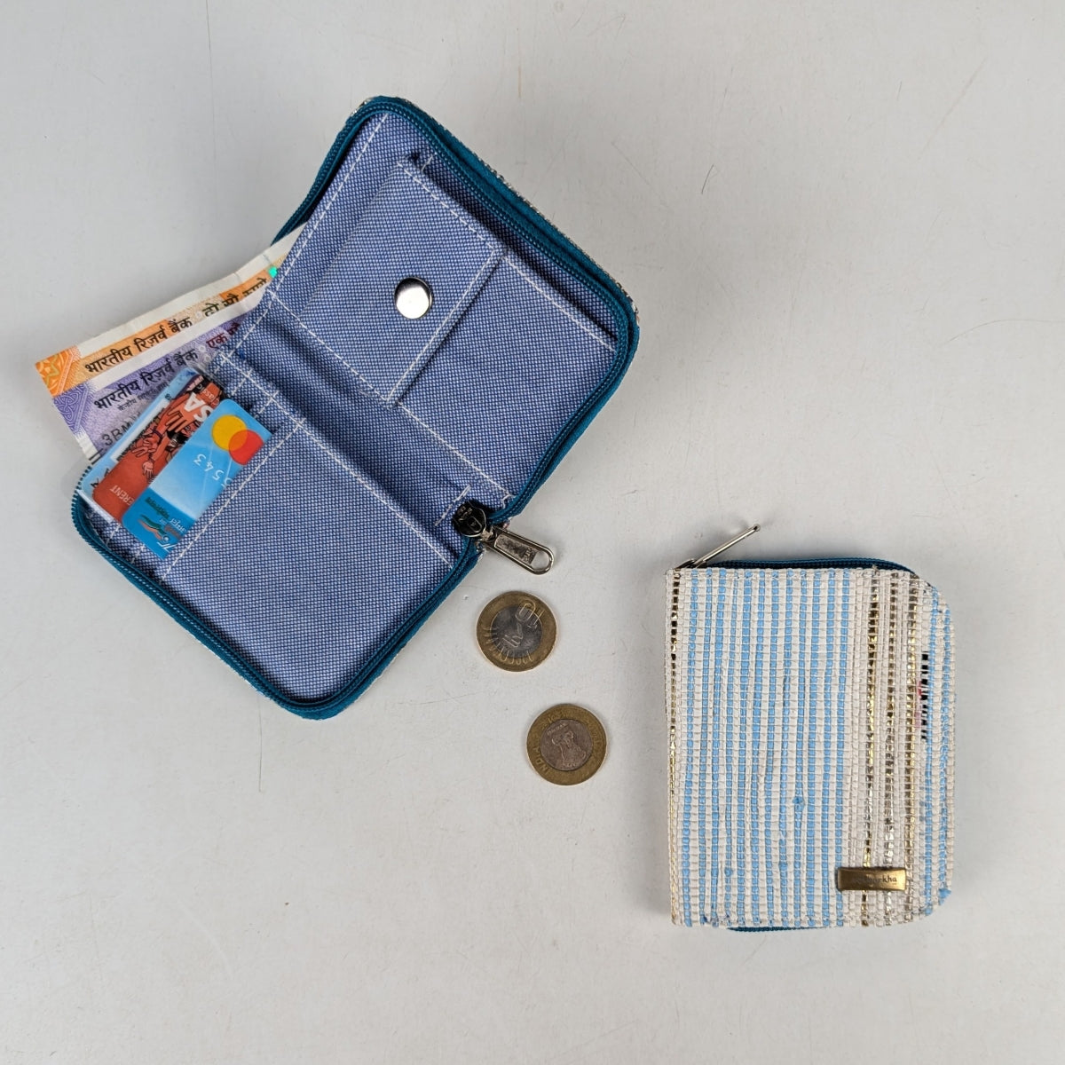 Upcycled Handwoven D Wallet (DW1025-010) PS_W