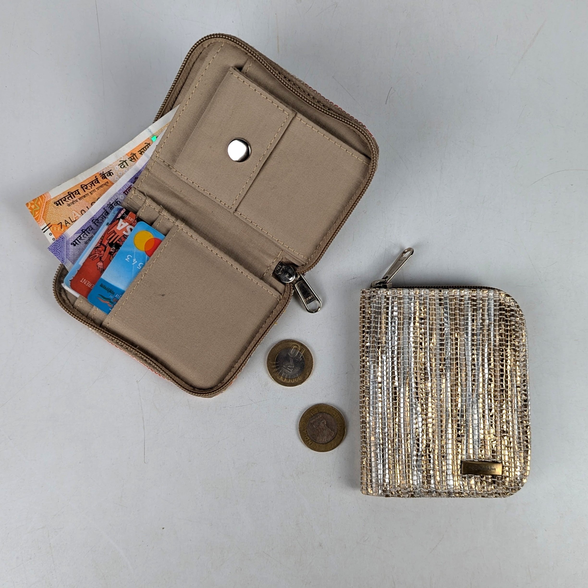 Upcycled Handwoven D Wallet (DW1025-011) PS_W