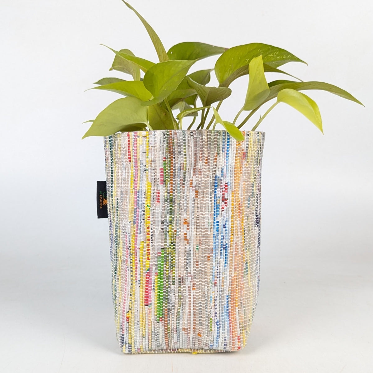 Upcycled Handwoven Grow Pot Medium (GPM1025-003) PS_W