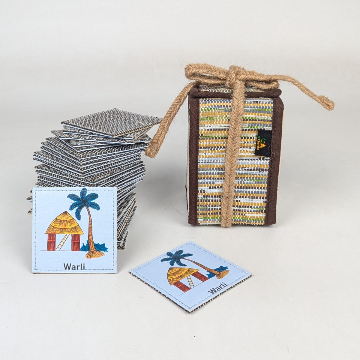Upcycled Handwoven Memory Game (MG0226-003) PS_W