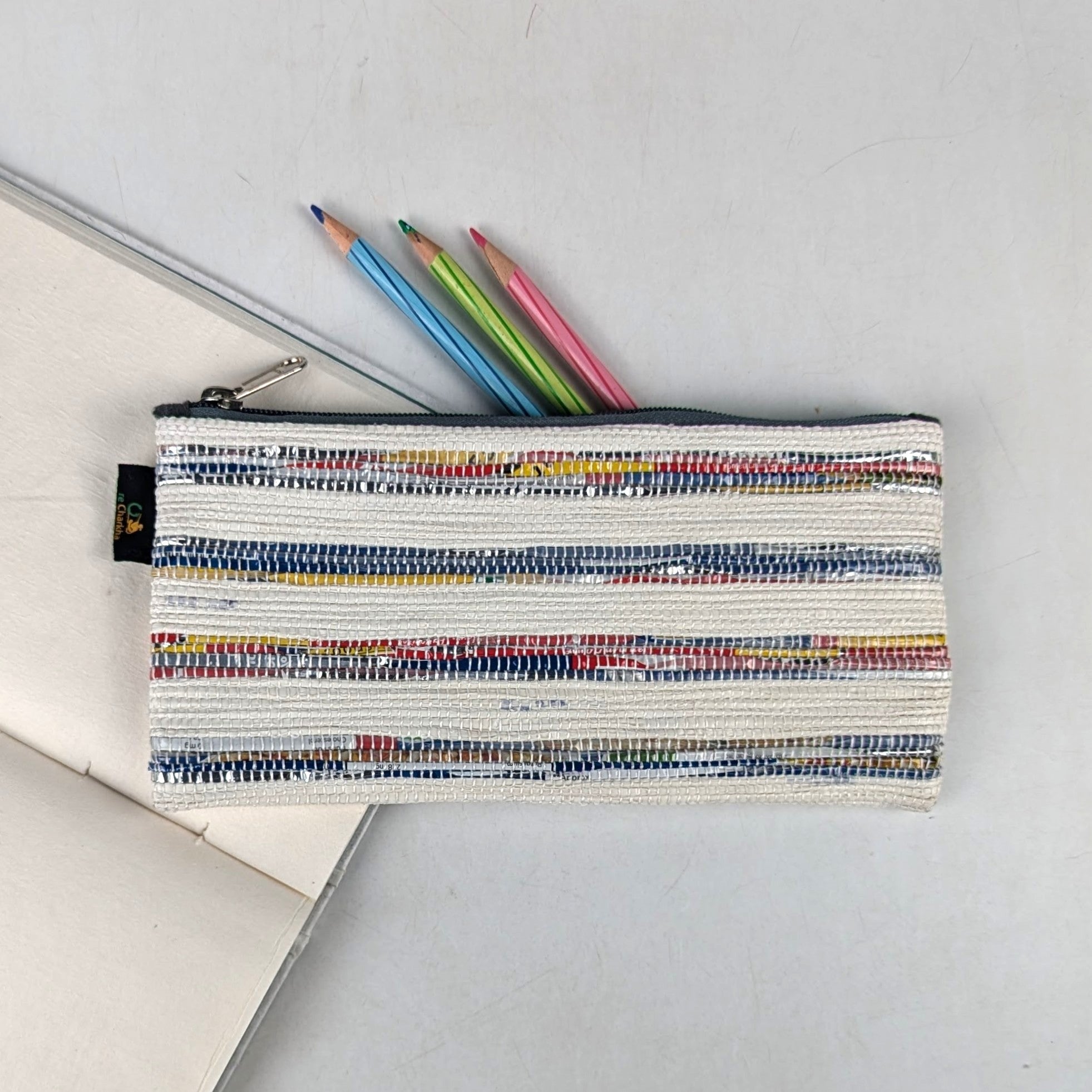 Upcycled Handwoven Pencil Pouch (PP1125-004) PS_W