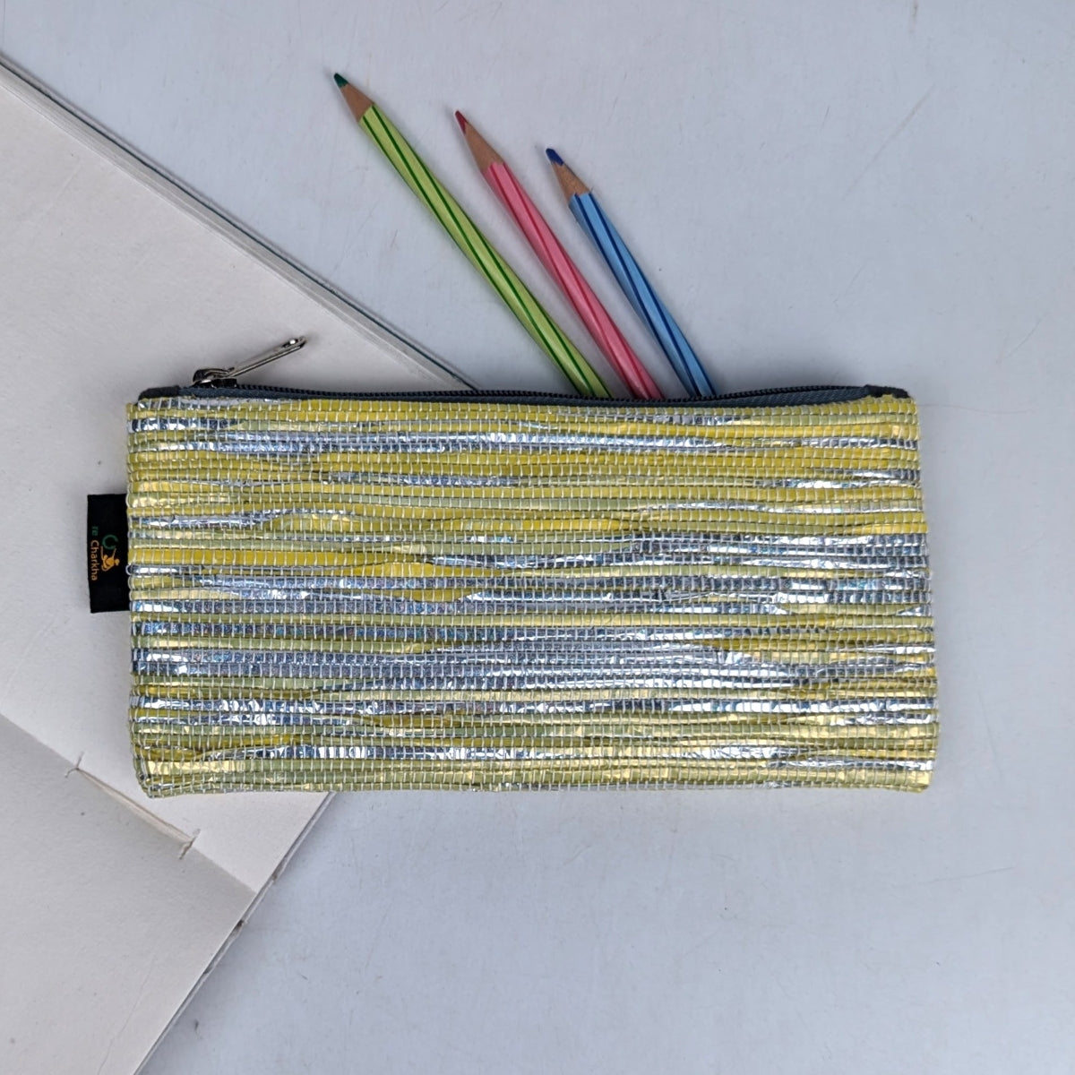 Upcycled Handwoven Pencil Pouch (PP1125-008) PS_W