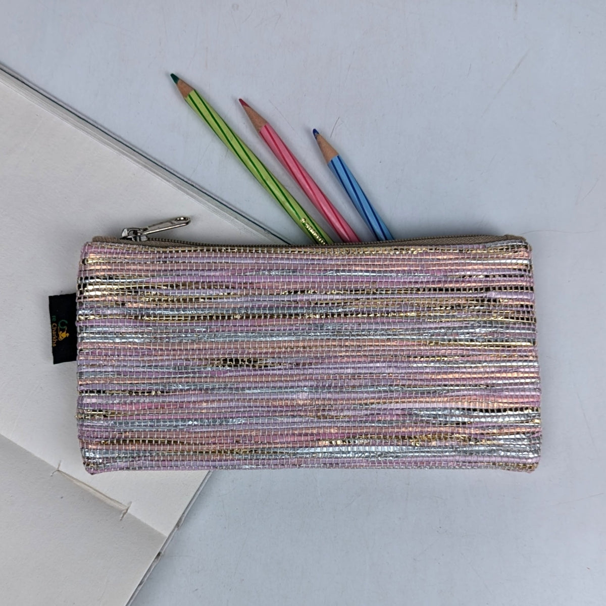 Upcycled Handwoven Pencil Pouch (PP1125-016) PS_W