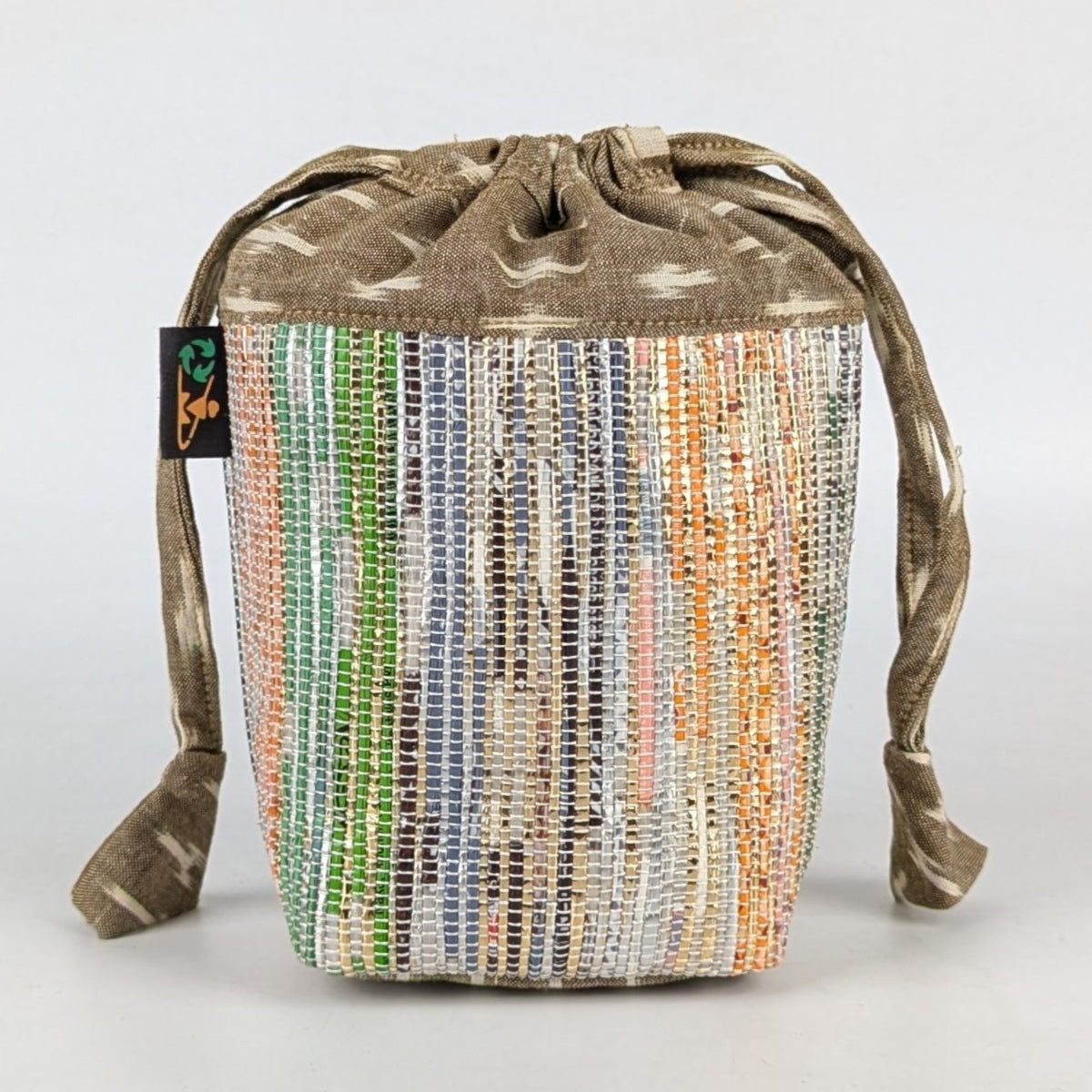 Upcycled Handwoven Potli Bag (P0525-011) PS_W
