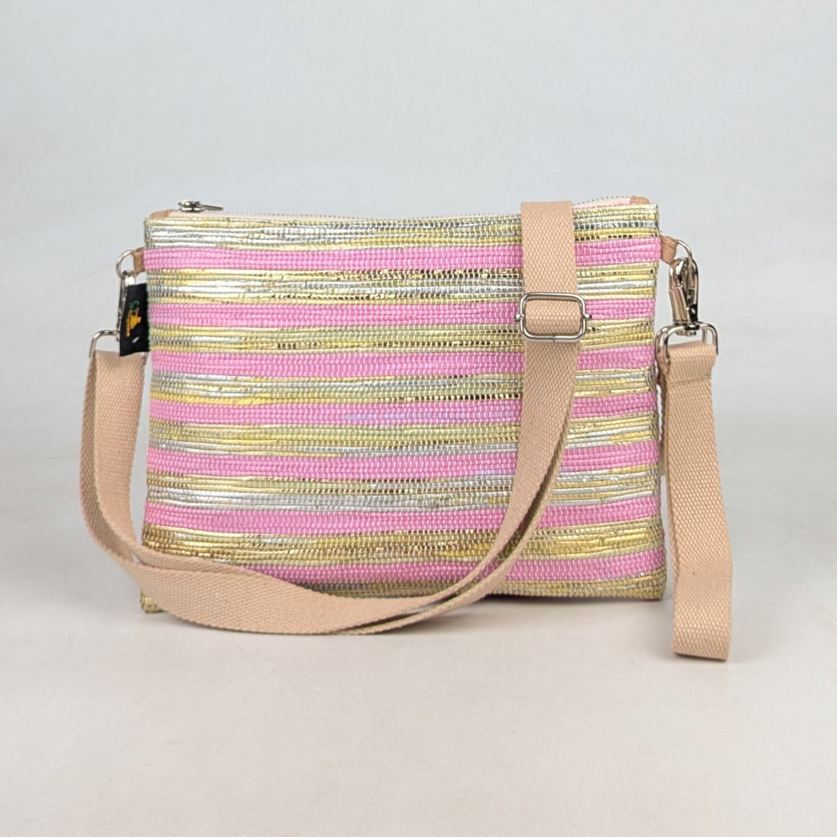 Upcycled Handwoven Sling Bag (SI0626-005) PS_W