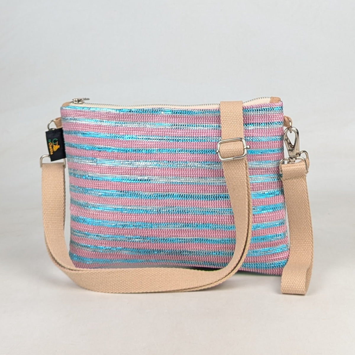 Upcycled Handwoven Sling Bag (SI0626-009) PS_W