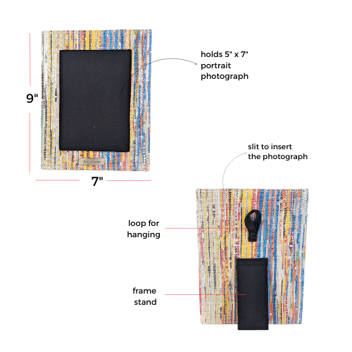 Upcycled Handwoven Frame It (FI0126-002) PS_W