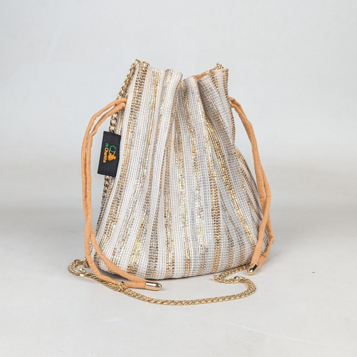 Upcycled Handcrafted Potli Sling (PS0326-005) PS_W