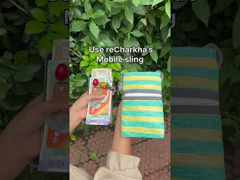 Upcycled Handwoven Mobile Sling (MSL1025-005) PS_W