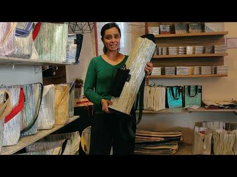 Upcycled Handwoven Yoga Bag (YB0324-101)