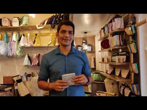 Upcycled Handcrafted Wallet (W1025-011) PS_W