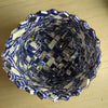 Basketry Deco Storage upcycled from thick plastic bags and wrappers in india by recharkha Ecosocial
