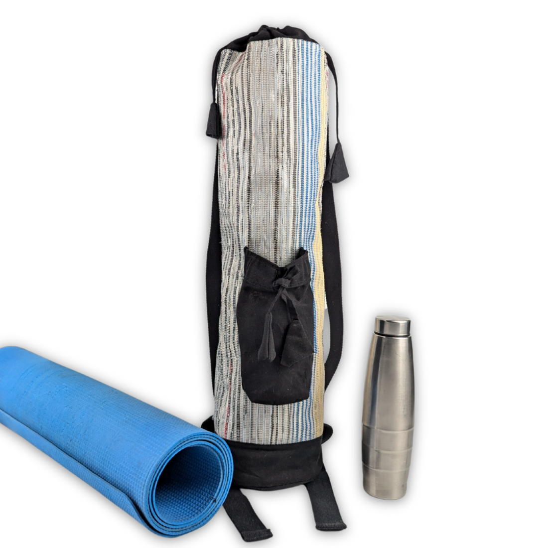 Upcycled Handwoven Yoga Bag (YB1124-008)