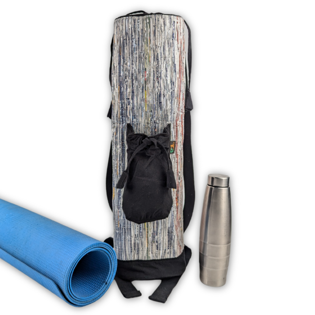 Upcycled Handwoven Yoga Bag (YB1124-001)