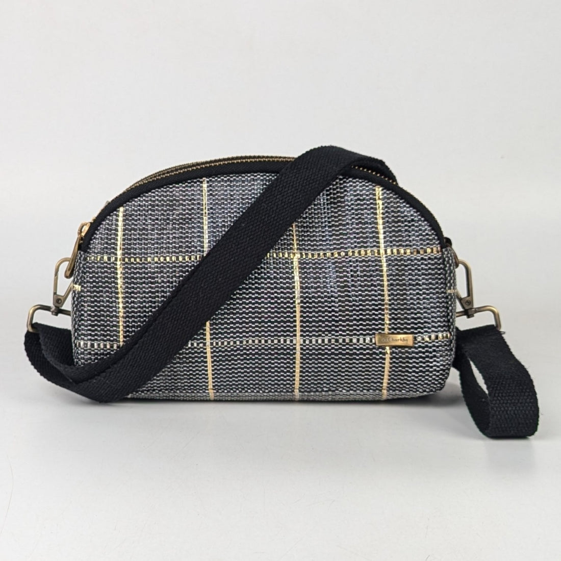 Aztec Pattern Upcycled Handwoven Designer Taco Sling (TSLD0725-001) PS_W