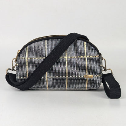 Aztec Pattern Upcycled Handwoven Designer Taco Sling (TSLD0725-001) PS_W