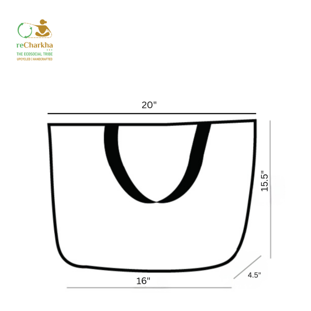 Upcycled Handcrafted Beach Bag (BB0526-011) PS_W