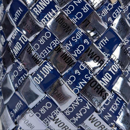 Upcycled Handcrafted Origami Basketery Deco Storage Small (BDSS0126-002)