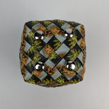 Upcycled Handcrafted Origami Basketery Deco Storage Small (BDSS0126-006)