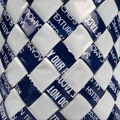 Upcycled Handcrafted Origami Basketery Deco Storage Small (BDSS0126-008)