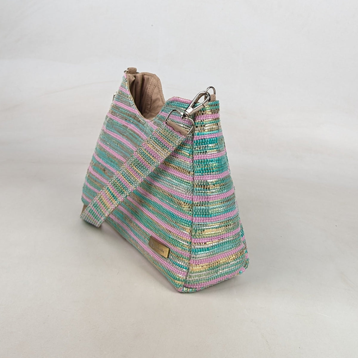 Upcycled Handcrafted Baguette Bag (BTB0626-004)