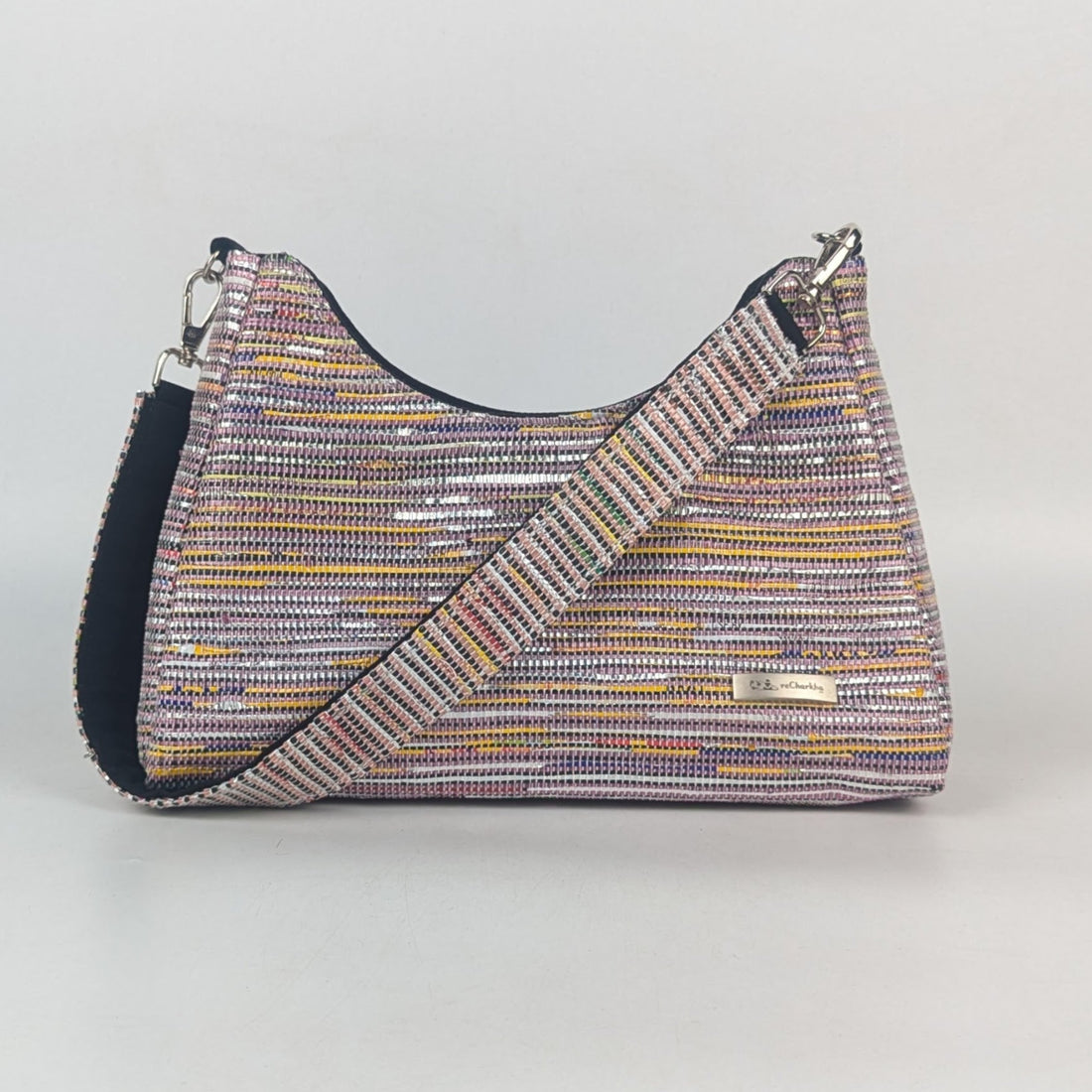 Upcycled Handcrafted Baguette Bag (BTB0825-010) PS_W