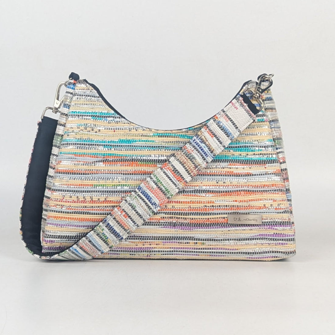 Upcycled Handcrafted Baguette Bag (BTB0825-002) PS_W