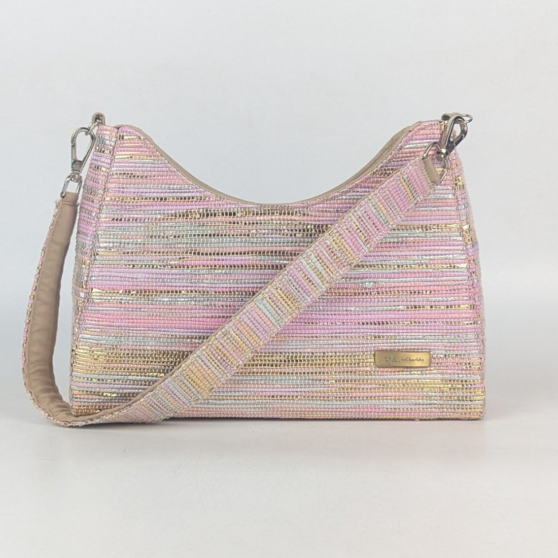 Upcycled Handcrafted Baguette Bag (BTB0825-004) PS_W