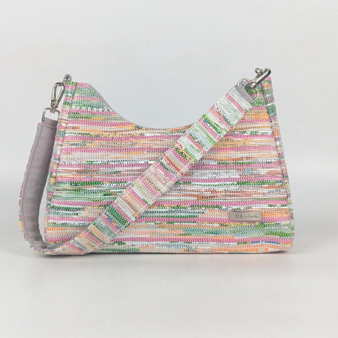 Upcycled Handcrafted Baguette Bag (BTB0825-006) PS_W