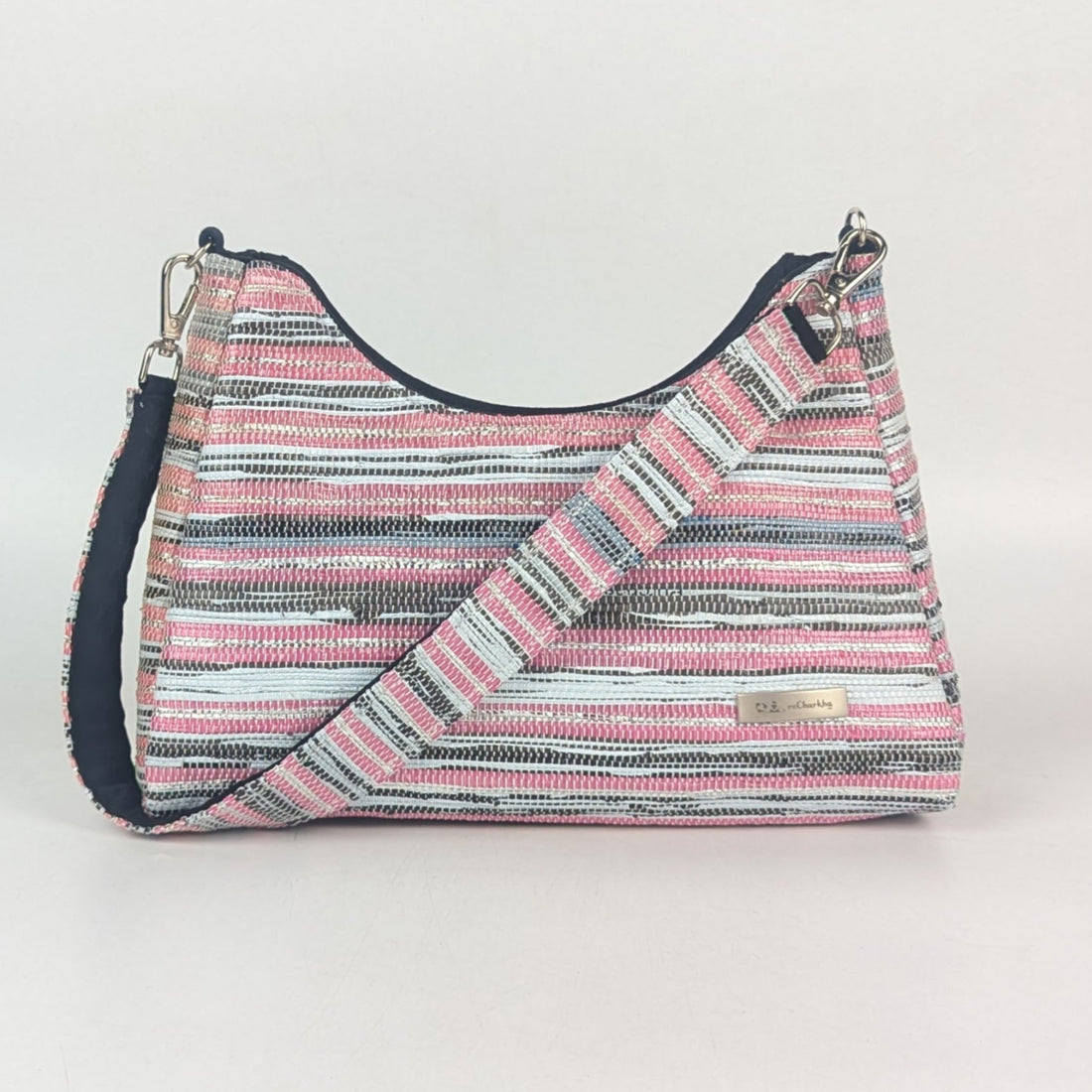 Upcycled Handcrafted Baguette Bag (BTB0825-008) PS_W
