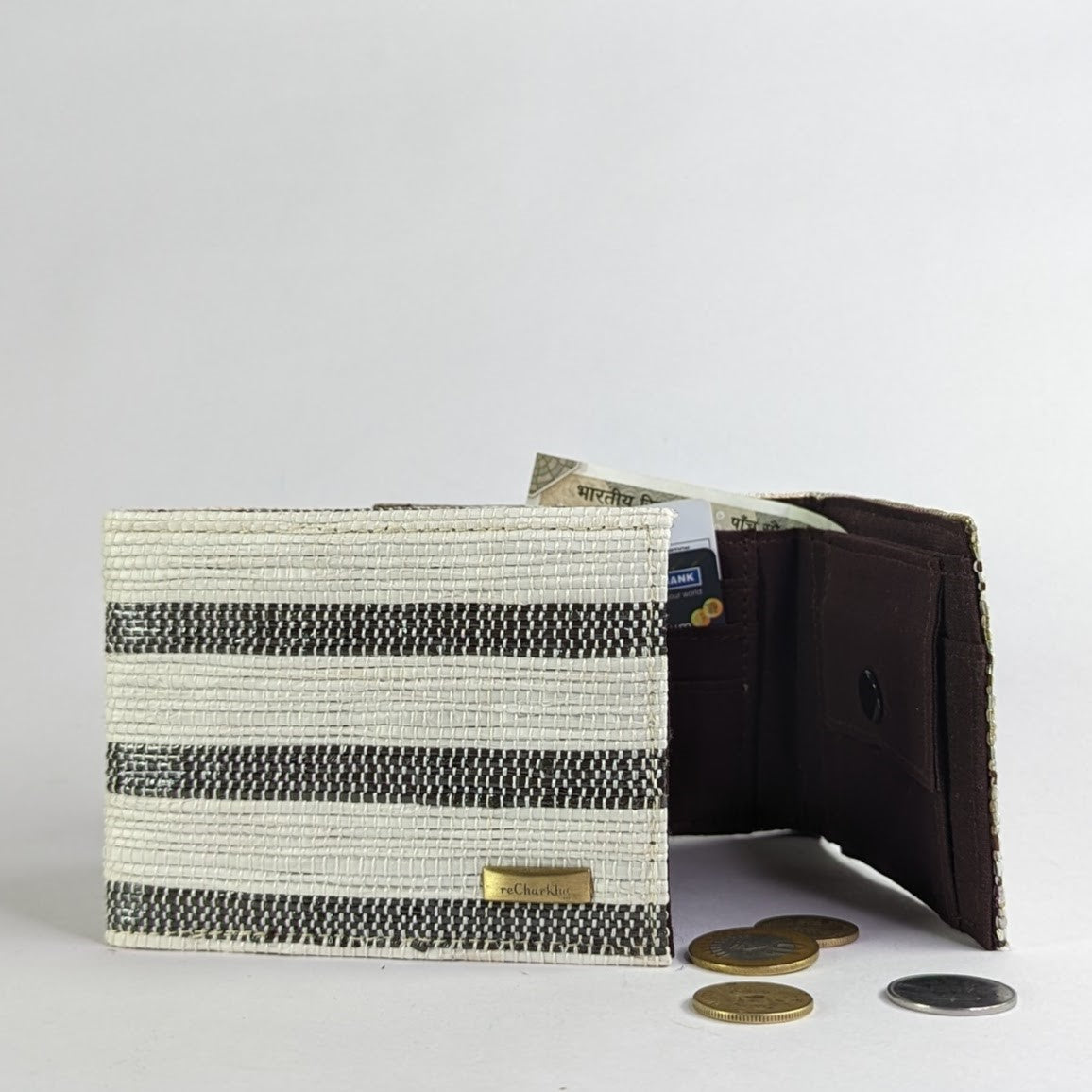 Upcycled Handwoven Wallet (W0424-006) PS_W